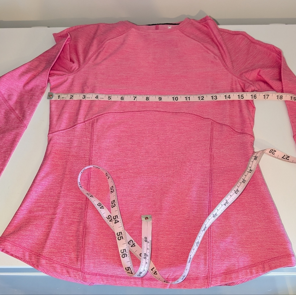NWOT Lined Pink Spyder Long Sleeve - Picture 6 of 8